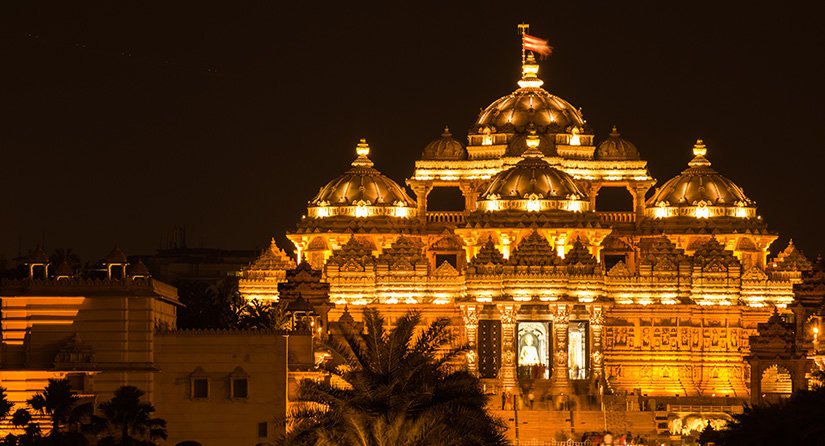 Kuil Akshardham Delhi